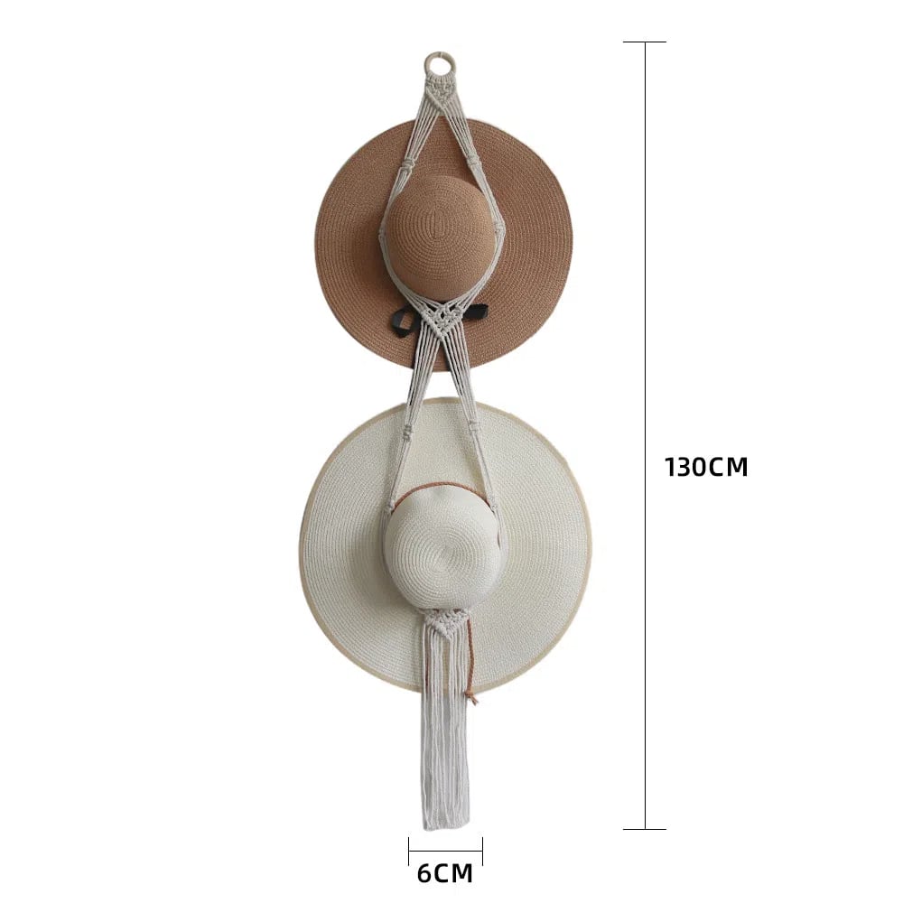 Multinivel Hat Decoration Set with Tassels