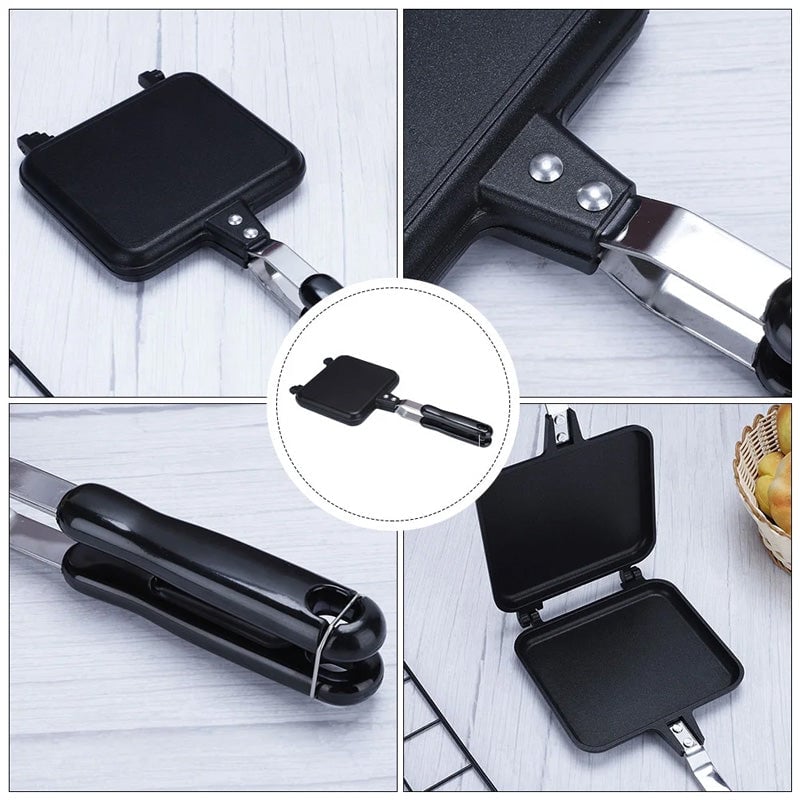 🥪Two Sided Sandwich Pan 🔥Last day for 49% off