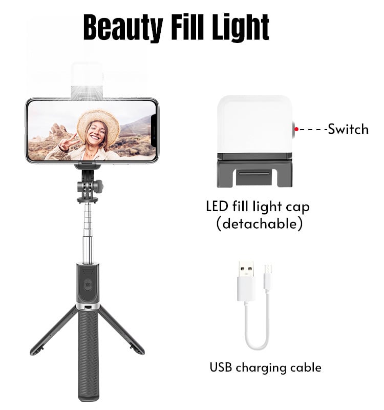 Magnetic Tripod for Mobile Phones - Capture Moments Effortlessly!