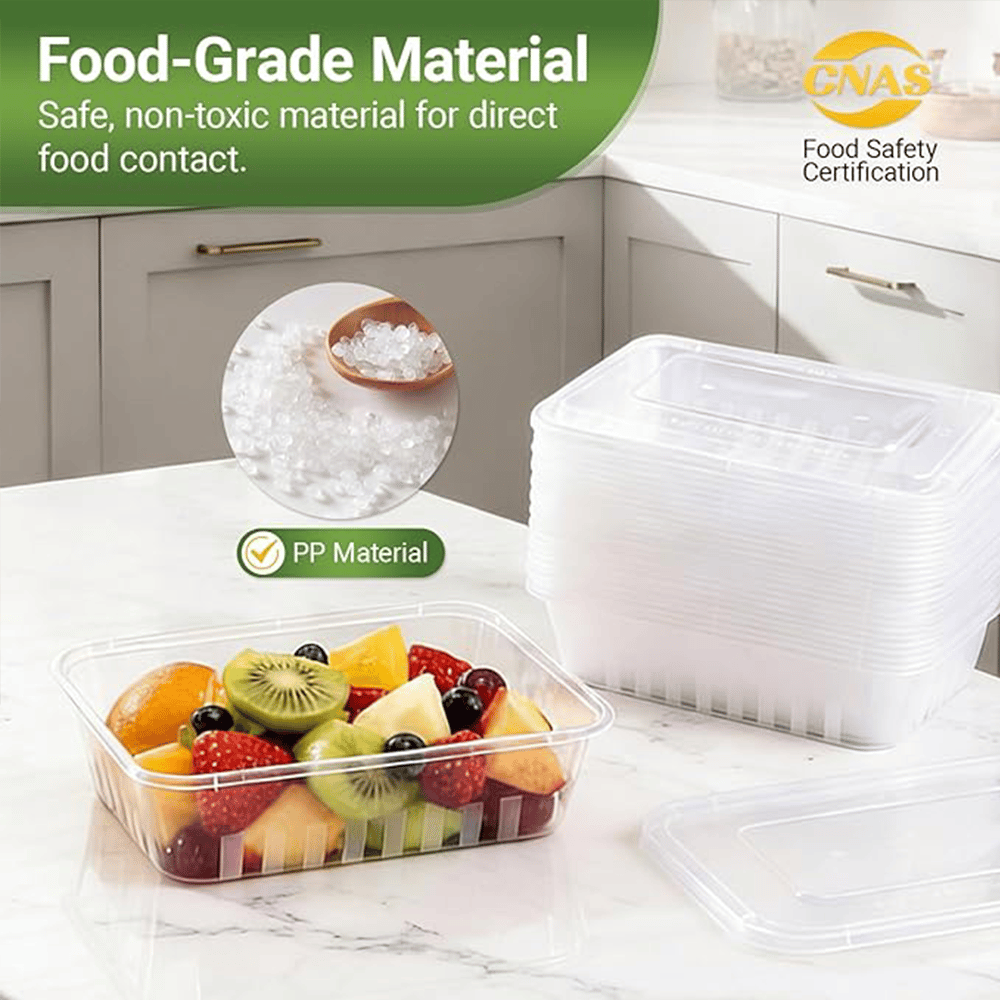 Large Disposable Food Prep Con