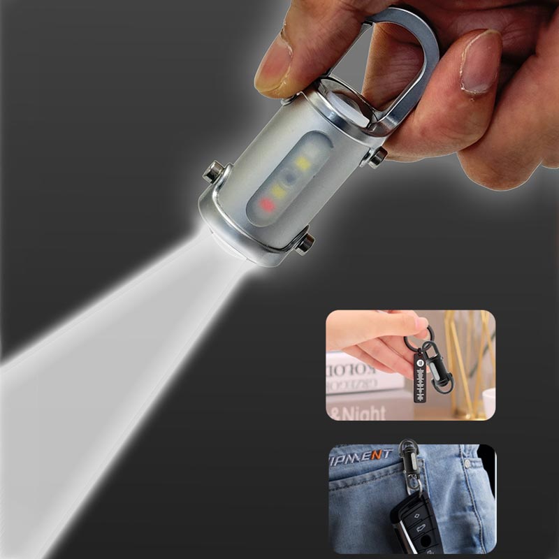 🎁Just $6 each🎁1200LM Super Bright Mini Keychain Flashlight Waterproof