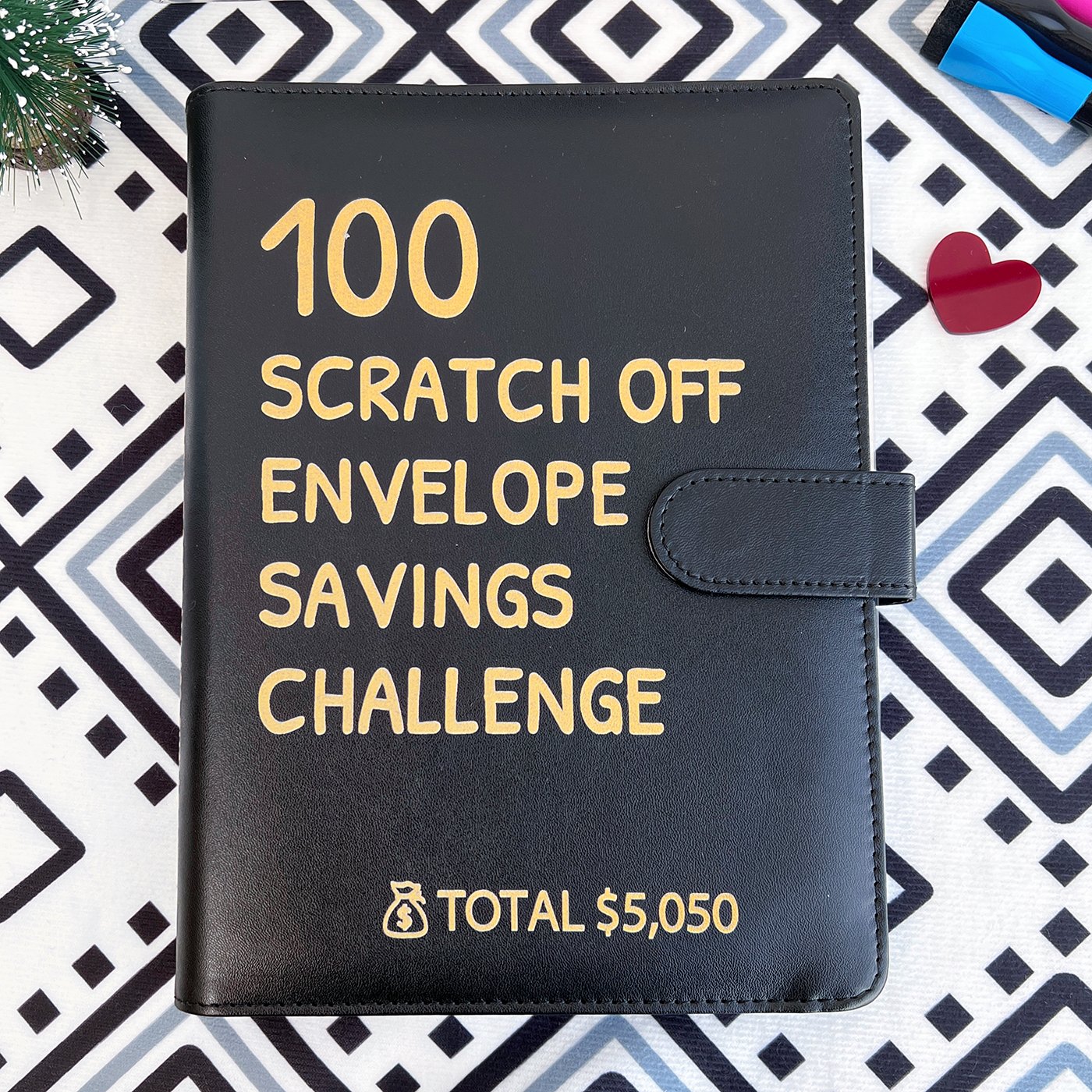 ✉️ 100 Envelope Challenge Binder