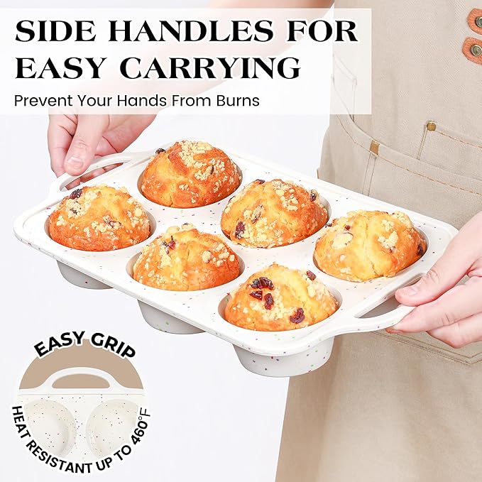 Silicone Deep Cake Mold for Egg-Based Pastries🧁