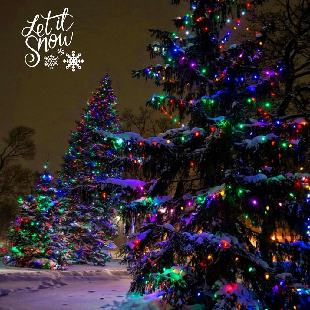 Solar Christmas Lights, 105 ft 300 LED