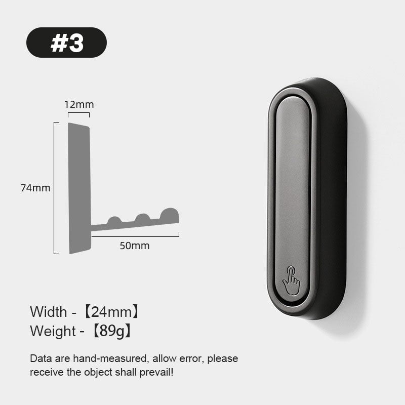 Multifunctional Hidden Furniture Handle