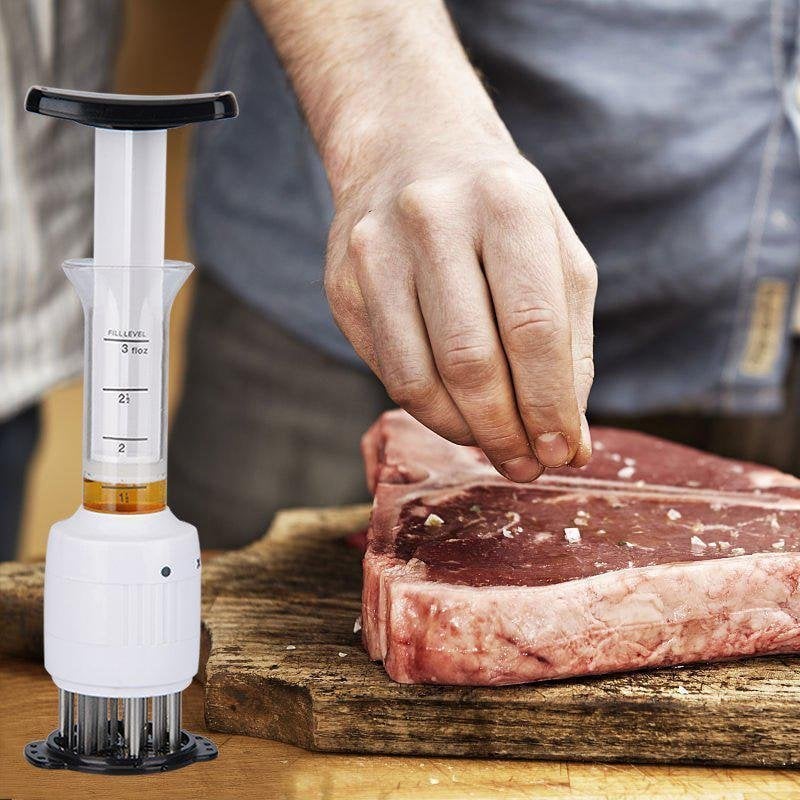 ✨BUY 2 FREE SHIPPING 🎁Stainless Steel Marinade Meat Injector