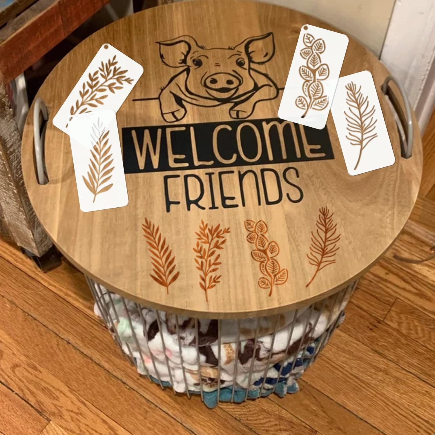 Leaf stencils for crafts