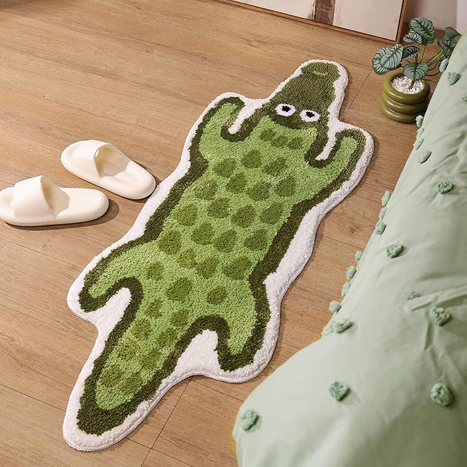 🐊 Faux Cashmere Indoor & Outdoor Rug