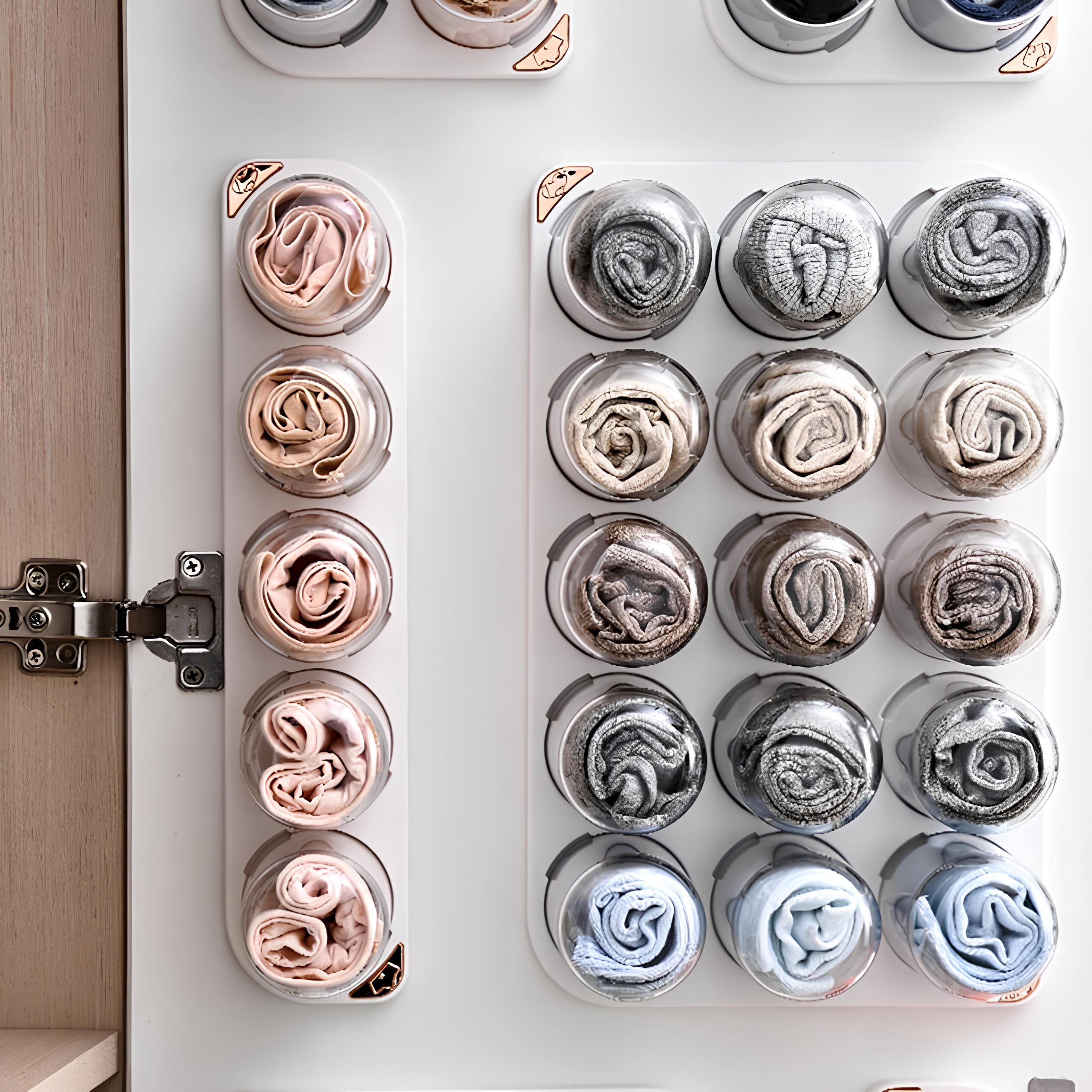 Underwear and socks storage