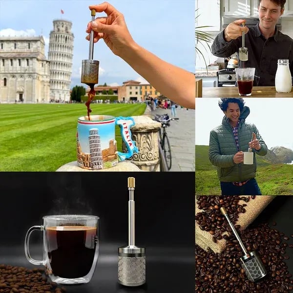 Portable Coffee and Tea Press Maker☕