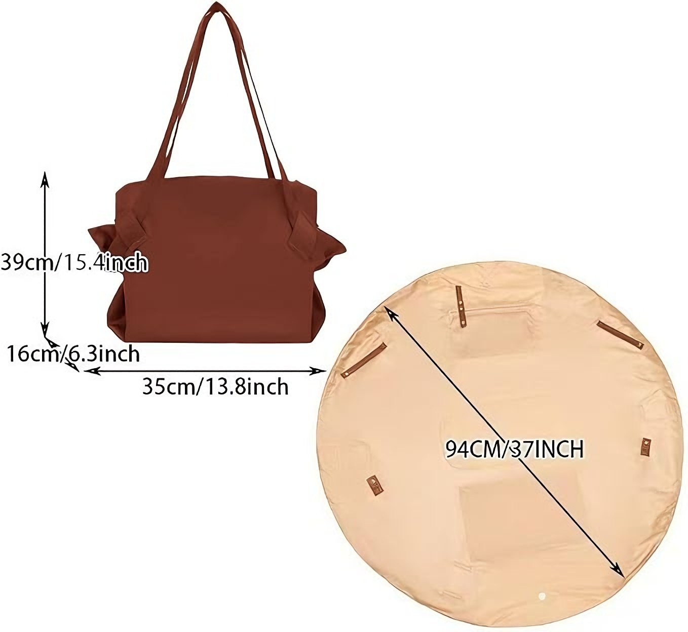 👜✨Stylish & Portable Tote Bag - Your Ultimate Carry-All Solution