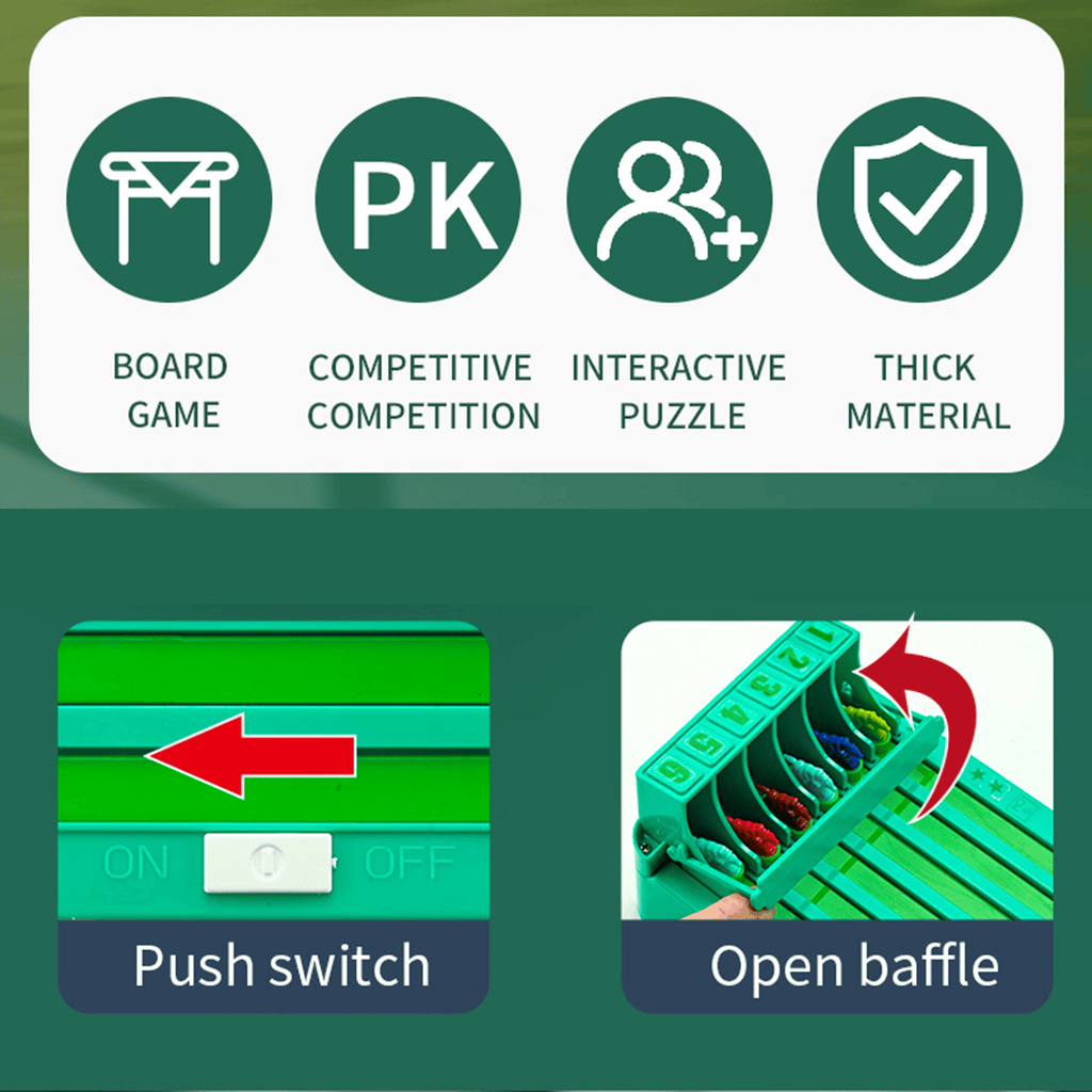 🏇 Electronic Horse Racing Table Game