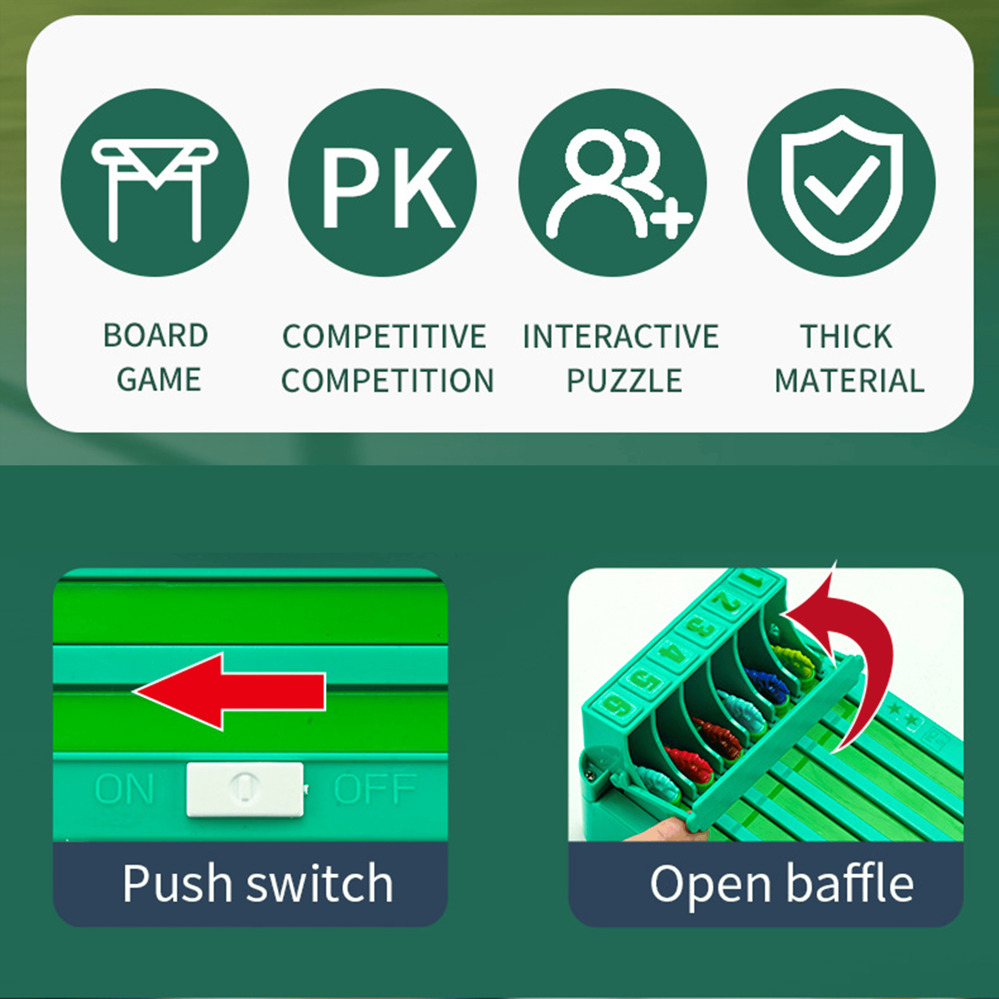 🏇 Electronic Horse Racing Table Game