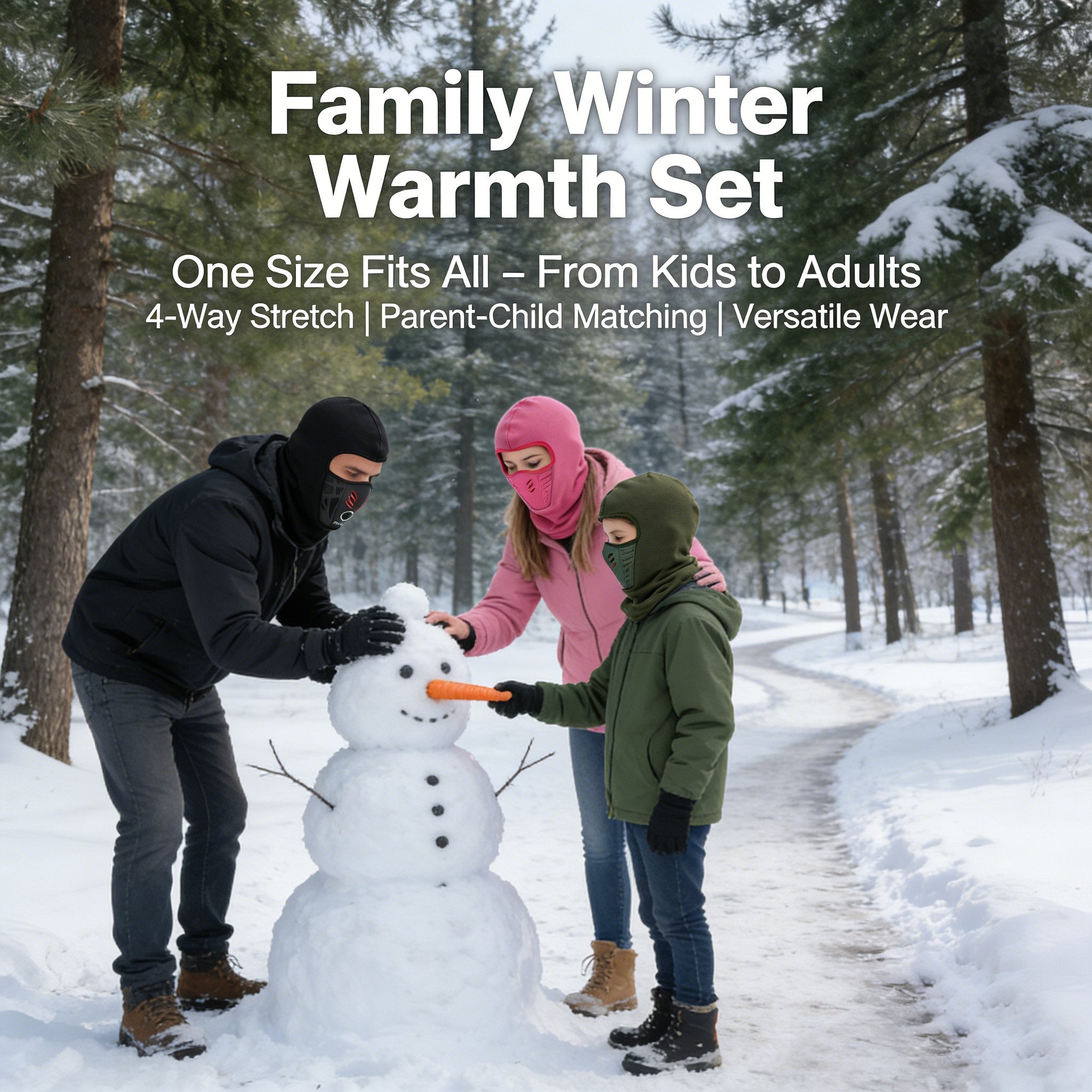 ❄️ Fog-Free Winter Sport Balaclava – Stay Warm, Dry, and Protected in the Cold! 🏂