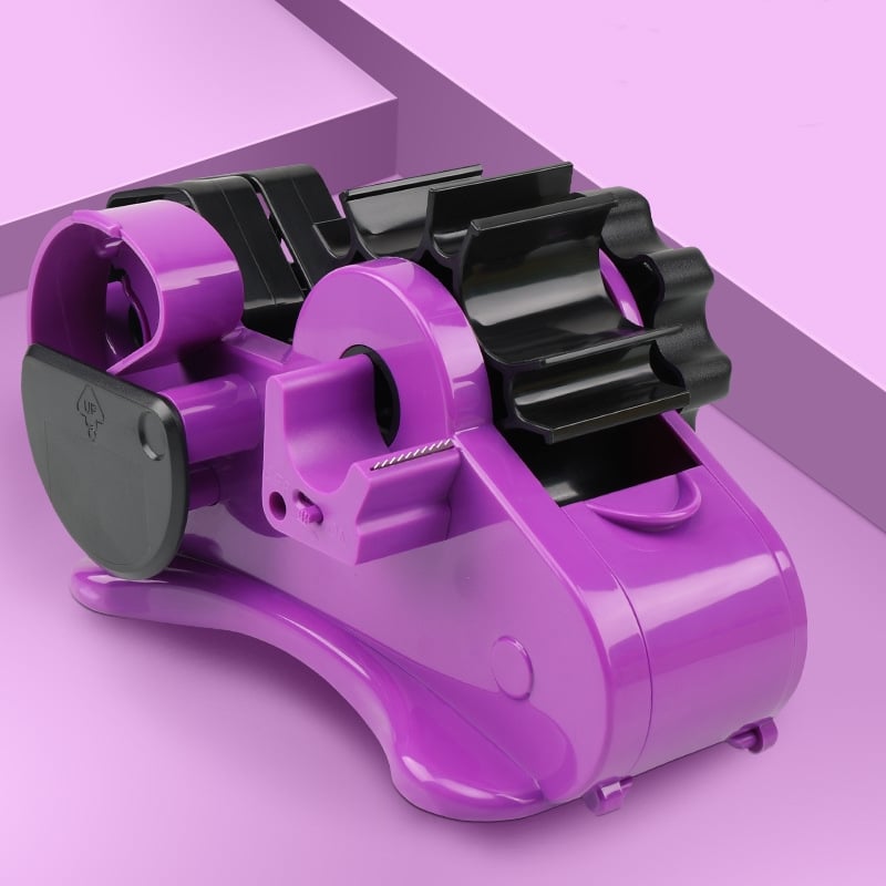 Product Title: Semi-Automatic Tape Dispenser | Durable, Smooth, and Practical Office Supply