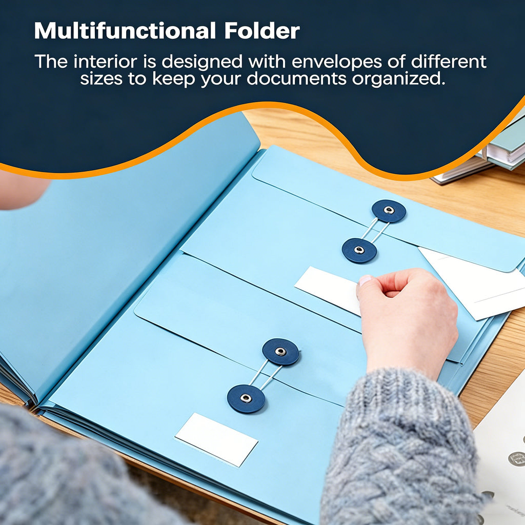 Document Organizer Binder for Important Papers 📁✨