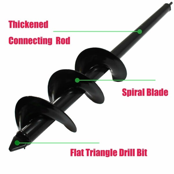 Easy Gardening Auger Spiral Drill Bit - Buy More Save More