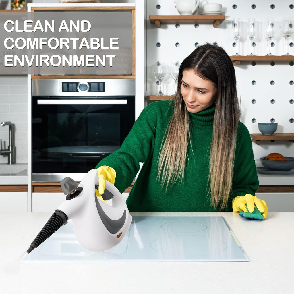 SteamPro Elite: The Ultimate Handheld Steam Cleaner for Multi-Surface Deep Cleaning