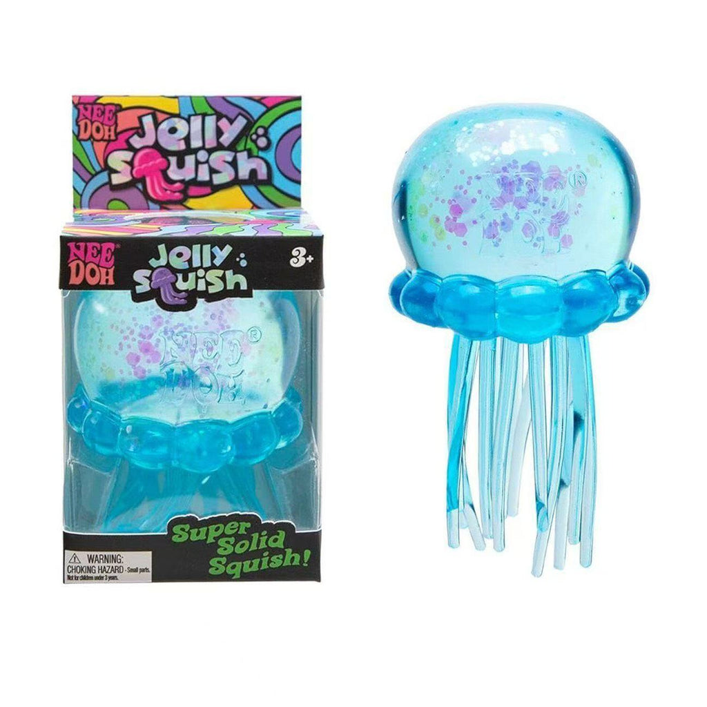 3-pack of elastic, squeezeable stress-relieving balls. Their cute, soft, jelly-like texture makes them fun and portable handheld squeeze toys