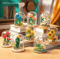 Flower Bouquet Building Kit, Forever Flower Decorated Flower with Dust Cover
