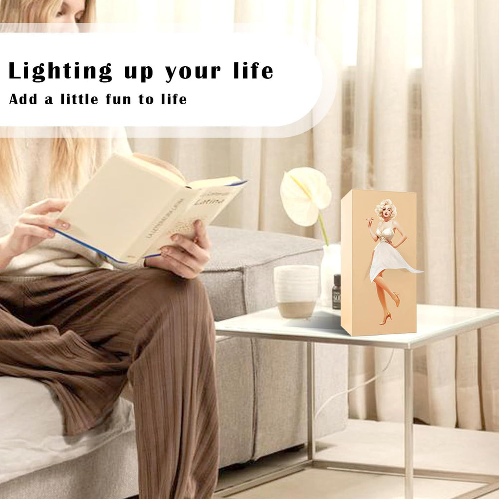 Tissue Box, Reusable Cartoon Creative Retro Pop Art Paper Towel Holder