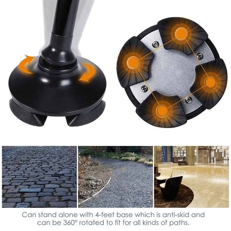 🔥HOT SALE- 49% OFF🎁 LED With alarm Walking Collapsible Telescopic Cane