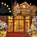 Solar Christmas Lights, 105 ft 300 LED