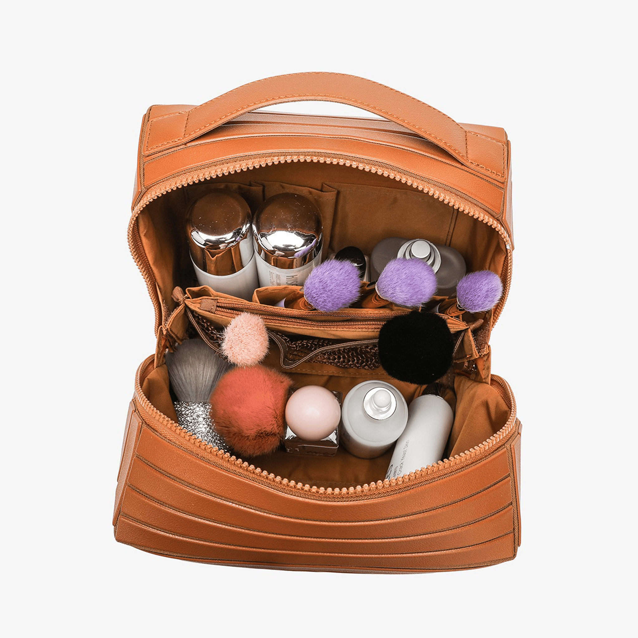 ✈️ Travel Makeup Bag – Large Capacity & Foldable