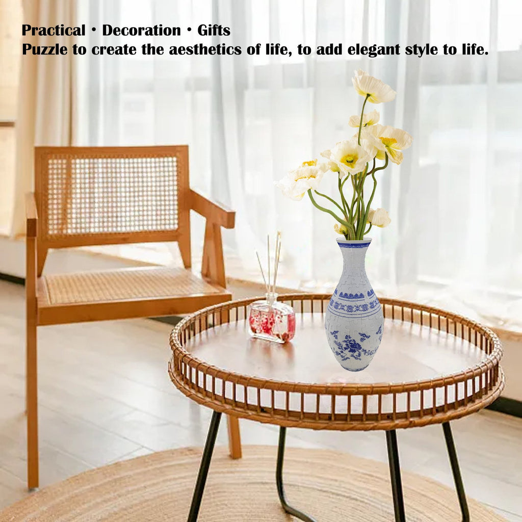 3D Puzzle Vase  – Ideal Gift for Craft Enthusiasts
