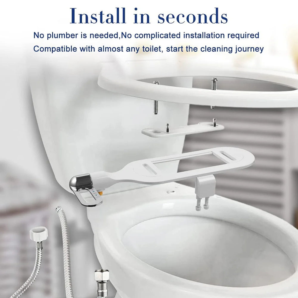 🚽 Hygiene Upgrade | Dual Nozzle Bidet Washer | Self-Cleaning & Easy Install 💦【-50%】